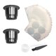 thumbnail image 3 of Cápsus de reutilizables Cápsus recables Cápsus de seldo de material acero inoxidable de filtros de Compatible con cafeteras CUTICAT Filtro de café reutilizable, 3 of 8
