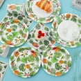 thumbnail image 6 of UniMall168PCS Hawaiian Luau Party Supplies,Pineapple Paper Plates Bulk Serve 24 Guests,Hawaiian Beach Party Plates Green and White for Adults Birthday Tropic Pool Party Decorations, 6 of 14