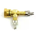 thumbnail image 4 of Durable 3-Way TPMS Valve Copper Tire Accessories Valve Stem Port Tee Adapter, 4 of 5