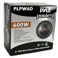 thumbnail image 5 of Pyle PLPW6D 6" 600W Dual Voice Coil 4-Ohm Car Stereo Subwoofer, (12 Pack), 5 of 5