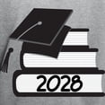 thumbnail image 3 of CafePress - Class Of 2028 Graduate Hooded Sweatshirt - Pullover Hoodie, Hooded Sweatshirt, 3 of 4
