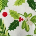 thumbnail image 4 of DII Boughs Of Holly Print Table Runner, 4 of 6