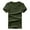 #Army Green, variant on DPTALR Men's Solid Color Crew Neck Short Sleeve T-shirt,Gray, XXL