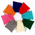 thumbnail image 3 of Bolsa de terciopelo con brida para embalaje de joyas, contenedor de cuentas, bolsas de almacenamiento, 5x7cm, 7x9cm, 8x10cm, 9x12cm, 10x15cm, 3 of 4
