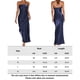 thumbnail image 2 of Vestidos de Fiesta Elegantes ajustado para mujer con hombros descubiertos y espalda descubierta ropa de fiesta elegante Ygjytge azul oscuro T XL para Mujer, 2 of 5