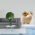 thumbnail image 2 of Elegante colección de esculturas en miniatura de pavos reales, ideales como adorno de mesa o figura decorativa de Feng Shui chino para el hogar, dormi, 2 of 8
