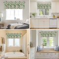 thumbnail image 4 of Curtain Valance for Windows, Vintage Cactus Pink Flower Leaves Kitchen Valances Rod Pocket Short Curtains, Summer Tropical Plants Window Valance for Bedroom Bathroom Living room 60x18in, 4 of 9