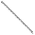 thumbnail image 2 of Diamond2Deal 925 Bracelet en Argent Sterling Rhodié 135 Pierre CZ 7 Pouces pour Femmes, 2 of 6