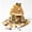 3D DIY Cottage Fabric Punch Needle Kit - Beehive Honey Shop, variant on Whimsical Village 3D Fabric Poke Art Kit, Acorn Bakery | Cottage Craft No Sew Press Technique Poke Kit for Beginners, 3D DIY Cottage Fabric Punch Needle Kit Gift for Craft Lovers
