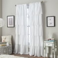thumbnail image 1 of Panel de cortina Curtainworks con volantes, 100% poliéster, 1 of 6