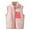 Pink, variant on Kids Vest Sleeveless Jacket Outerwear Vests Winter Vest Girls Puffer Vest Size 8-9 Years