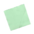 thumbnail image 2 of Paño de limpieza para gafas de 6 x 8 cm, de terciopelo de doble cara, para joyas, color verde fruta, dorado y plateado, 100 unidades, 2 of 12