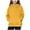 Yellow, variant on Piuwrlz Long Sleeve Hoodies for Kids Girls Boys Hood Sweatshirts Pocket Round Neck Hoodie Black Size 11 Years