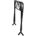 thumbnail image 3 of Pilaster Designs Black Metal Foldable Luggage Rack Stand With Nylon Belt, 3 of 6