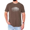 thumbnail image 6 of Vintage Football Shirt for Men and Women Distressed Retro Game Day Graphic Tee for Football Fans Espresso Shirt Small, 6 of 7
