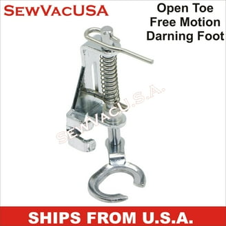 1PC Low Shank Darning Foot CY-701 - For Singer, Brother, Janome & More Sewing Machines