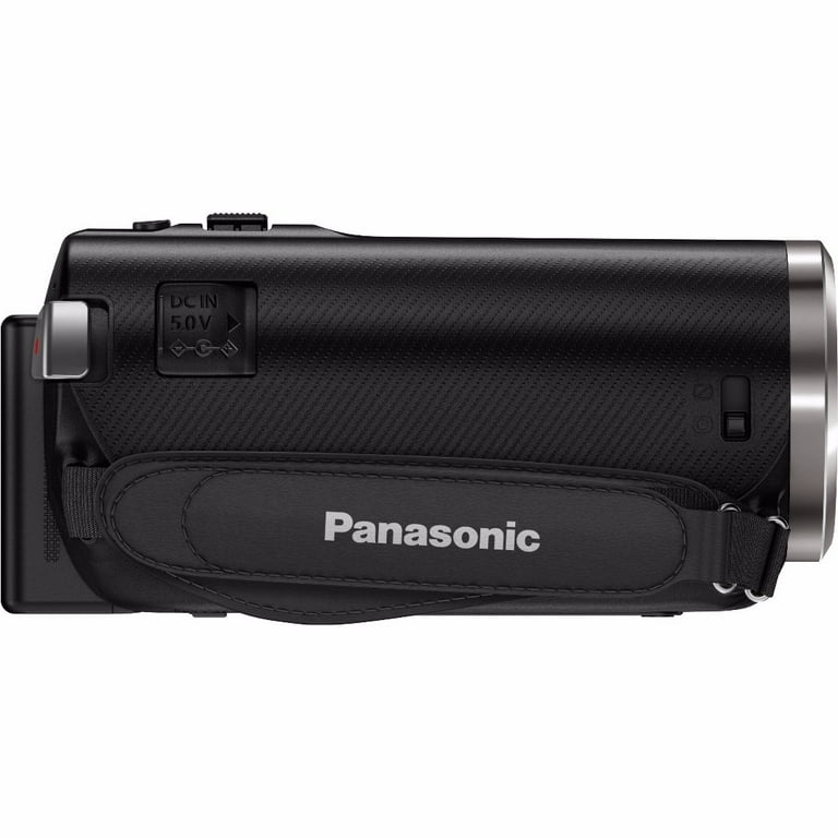 Panasonic V180 Full HD 1080p Camcorder with Battery Charger Travel