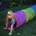 thumbnail image 6 of Pacific Play Tents See Thru Institutional Tunnel - Purple-Lime Green & Blue, Child, 6 of 11