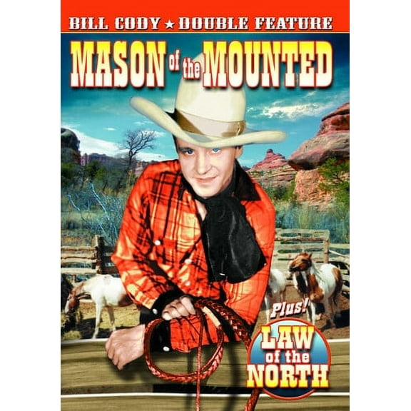 Double Feature: Mason of the Mounted / Law of the (DVD), Alpha Video, Western