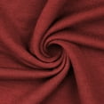 thumbnail image 5 of ziyahi Femmes T-Shirt V Col Blouse Décontractée Couleur Unie Haut à Manches Courtes, Rouge Vin, 4XL, 5 of 5