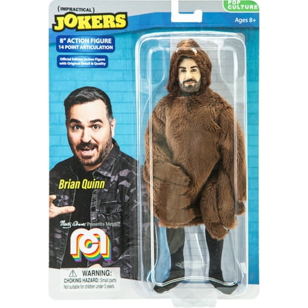 Mego Action Figure, 8” Impractical Jokers - Brian Q, Spider Suit (Limited Edition Collector’s