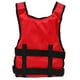 thumbnail image 3 of Chaleco Salvavidas Flotabilidad Seguridad Impermeable Ajustable para Adultos () Rojo, 3 of 9