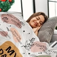 thumbnail image 2 of Positive Daily Affirmations Blanket, Mental Health Gifts for Women, Funny Sobriety Throw Gift for Women, Christmas White Elephant Gifts for Friends, Birthday Motivational Gifts for Female Gift 50x60, 2 of 6