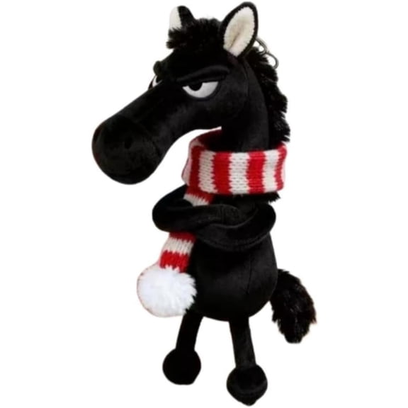 2026 Horse Keychain, Horse Guardians, Plush Keyring with Clip for Purse, Luggage, Bag, Fashion Accessory, Soft Pendant Charm, Gift Idea
