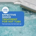 thumbnail image 4 of FROG Jump Start for Hot Tubs - Start-Up Chlorine Shock Removes Organic Contaminants & Establishes Chlorine Level - Hot Tub Set Up & Treatment - 12 Pack, 4 of 8