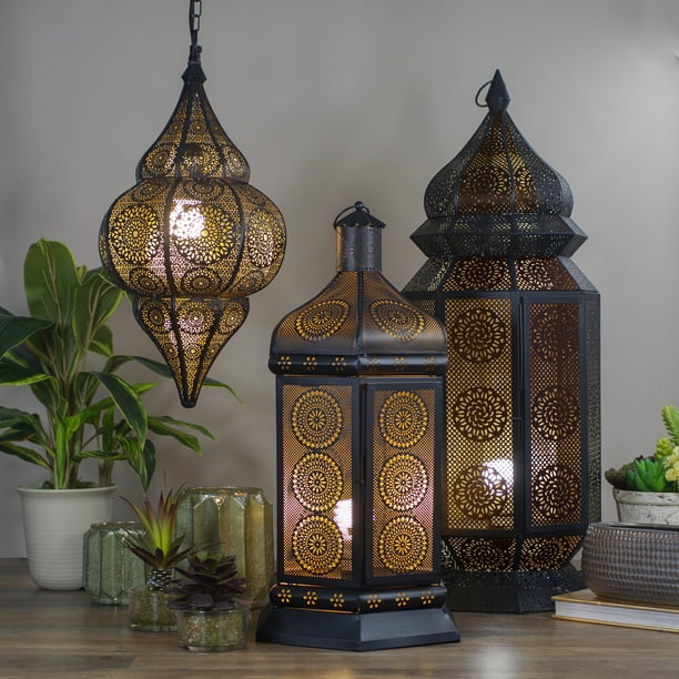 Moroccan style table sale lamp