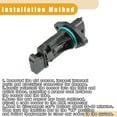 thumbnail image 4 of Car Mass Air Flow Sensor No.16400PDDX00 Vehicle Mass Air Flow Sensor for Rover Streetwise 2003-2005, 4 of 6