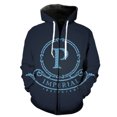 thumbnail image 1 of Sudadera con capucha y cremallera para hombre, estilo europeo y americano, informal, unisex, divertida y moderna, estilo Harajuku para adolescentes., 1 of 6