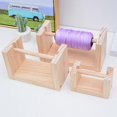 thumbnail image 3 of Support de Pelote de Laine en Bois Rotatif Multi-Usage pour Crochet Accessoire m, 3 of 9