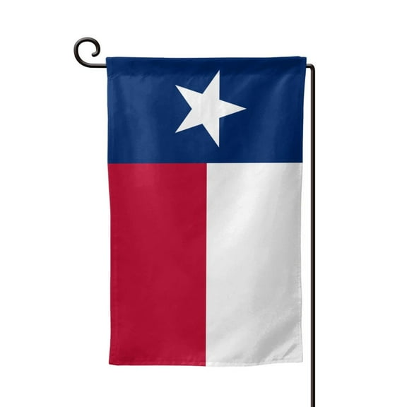 Texas Flag Garden Flag Vertical Double Sided Yard Outdoor Decoration 12.5 x 18 Inch Square