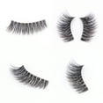 thumbnail image 2 of CALAILIS False Eyelashes 3D Faux Mink Eyelashes Soft Reusable Eye Lash 5 Pairs CS502, 2 of 8