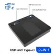 thumbnail image 4 of External DVD -/+RW Optical Drive USB3.0 Type-C CD Player Burner Writer Reader ,Latest USB 3.0 Tech, 4 of 5