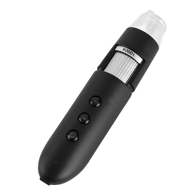 Microscopio Digital, Cámara de Microscopio de Cabello INALÁMBRICO 1000X HD Electrónico para Adultos para Salón de Belleza