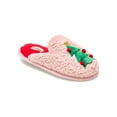 thumbnail image 2 of Dearfoams Cozy Comfort Women's Holiday Novelty Slippers, 2 of 6
