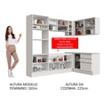 thumbnail image 5 of Cocina Integral de Esquina 399cm Glamy Madesa 02 Blanco, 5 of 5