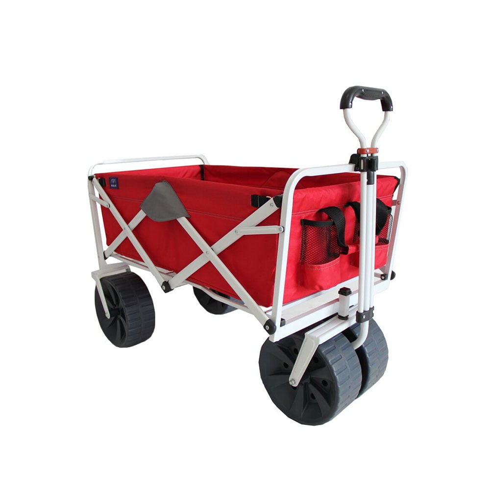 Mac Sports Collapsible Folding All Terrain Outdoor Beach Utility Wagon