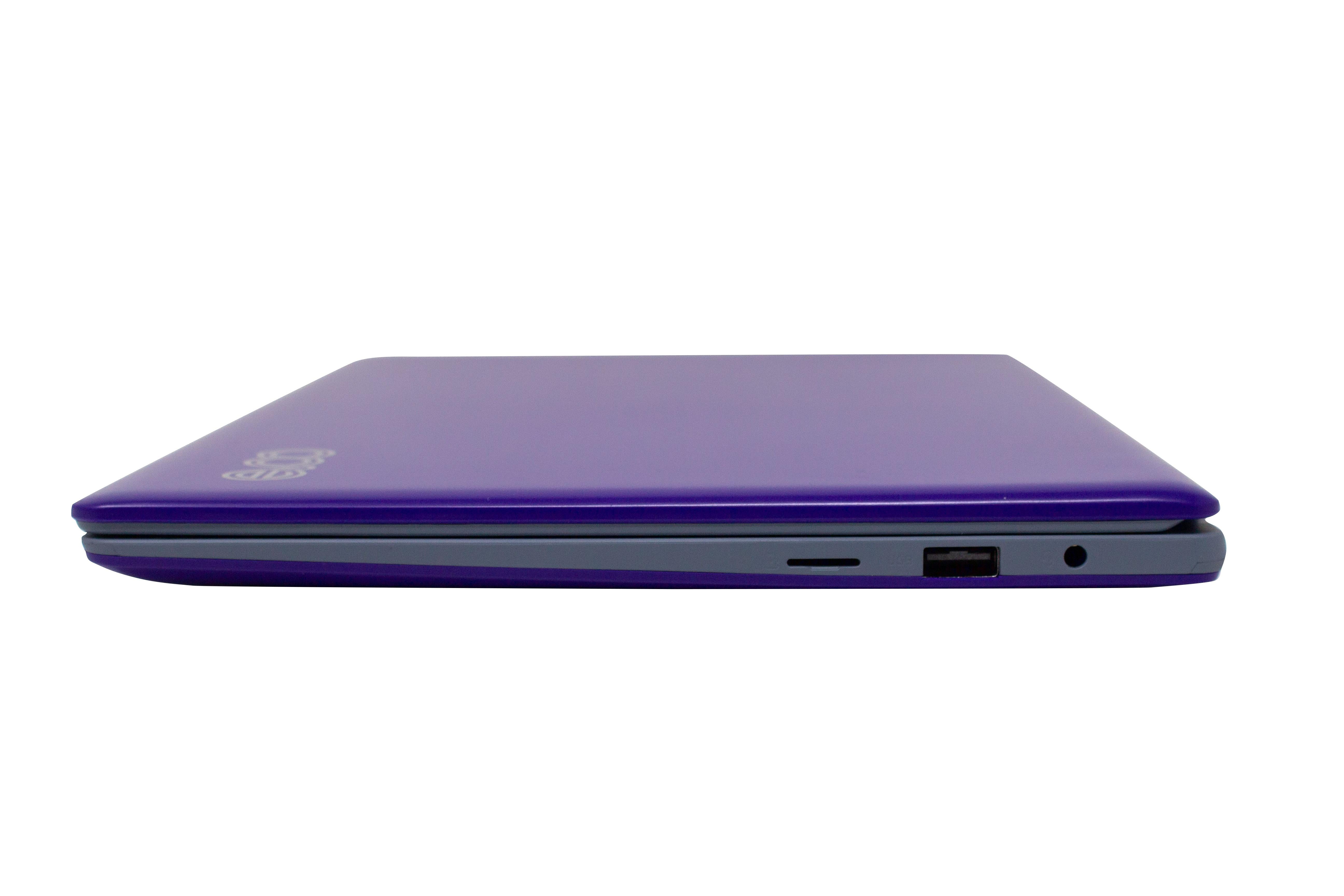 EVOO 11.6" Ultra Thin Laptop, FHD, Dual Core, 4GB Memory, 32GB Storage, Mini HDMI, Front Camera