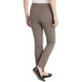 thumbnail image 2 of Dalia Ladies' Comfort fit Slim Leg Stretch Pull On Pants, Truffle Brown XL, 2 of 3
