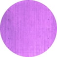 thumbnail image 1 of Ahgly Company Indoor Round Abstract Pink Contemporary Area Rugs, 8' Round, 1 of 4