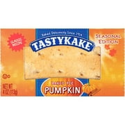 Tastykake Baked Pumpkin Pie, Soft Baked Pie Crust, Shelf-Stable, 4 oz