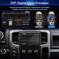 thumbnail image 3 of Binize Android 13 Double Din Car Stereo for Dodge Ram 1500 2500 3500 Radio 2013-2018, 9" in-Dash Navigation GPS Unit with Wireless CarPlay/Android Auto/AM/FM/Backup Camera/DSP/SWC/BT/WiFi/2+32GB, 3 of 9