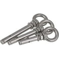 thumbnail image 3 of 304 Stainless Steel Expansion Screw Hook Eyebolt Expansion Bolt Loop Swing Hook M6 M8 M10-M20 1pcs (Color : 60mm, Size : M12), 3 of 5