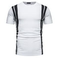 thumbnail image 2 of Leesechin Mens Fitted T Shirts Cool, 2 of 4
