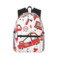 thumbnail image 1 of Balery Fire Truck Mochila para Mujeres y Hombres, Mochila Ligera Casual para Viajes, Mochila Clásica Básica para la Universidad, 1 of 6