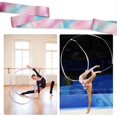 thumbnail image 4 of 2pcs 78.7" Gymnastics Streamers Shiny Dance Streamers Twirling Baton Long Streamers Rhythmic Gymnastics Children Artistic Dance Training Party Favors, 4 of 5