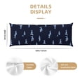 thumbnail image 3 of Fotbe Cute Shark Funda para Almohada Corporal con Diseño, Funda de Microfibra Ultrasuave de 20x54 Pulgadas, Ropa de Cama Elegante, 3 of 7